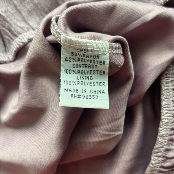 REBELLION Tiered Ruffle Smocked Back Sundress Size Small Purple - Picture 5 of 9